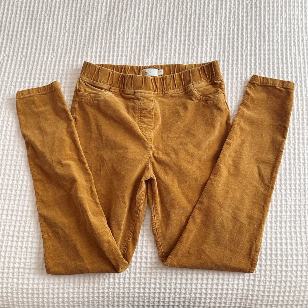 Boden Kids Corduroy Mustard Yellow Pants 14Y